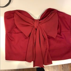Bow crop top!